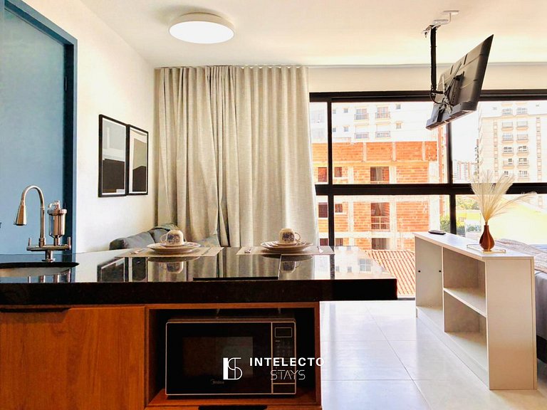 Ap 303 • Central, Piscina, Academia, Ar Cond.