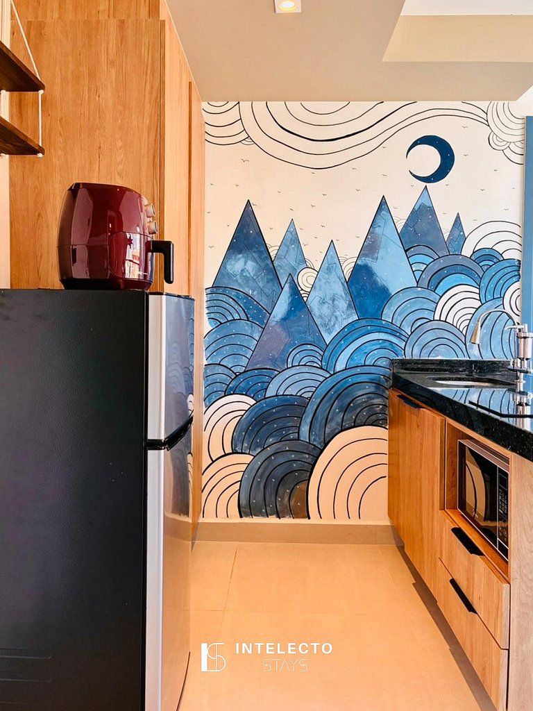 Ap 303 • Central, Piscina, Academia, Ar Cond.