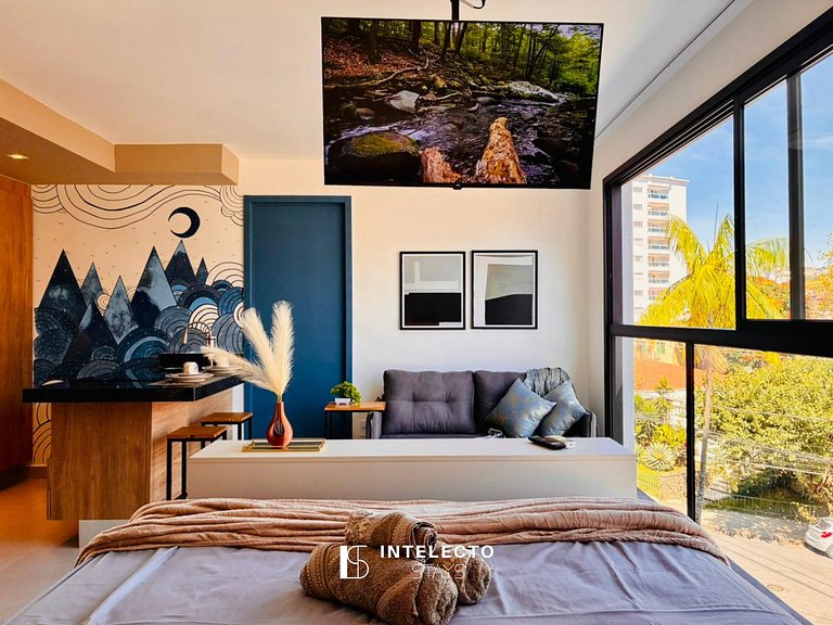 Ap 303 • Central, Piscina, Academia, Ar Cond.