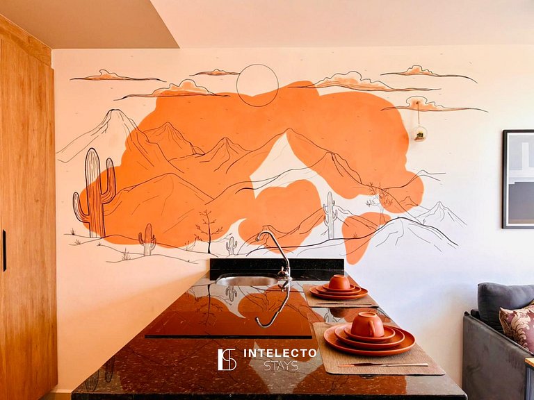 Ap 401• Central, Piscina, Academia, Ar Cond.