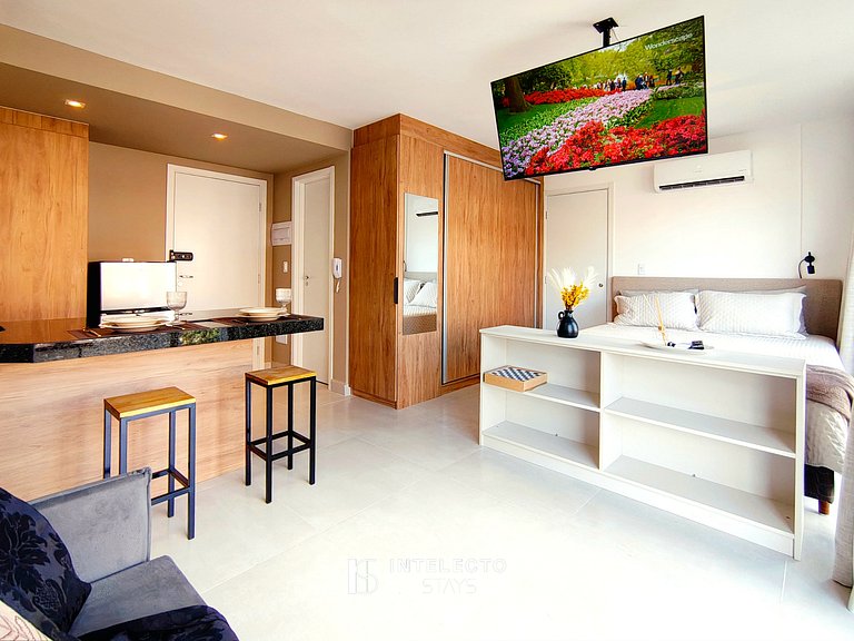 Ap 202 • Central, Pisc jacuzzi, Academia, Ar Cond.