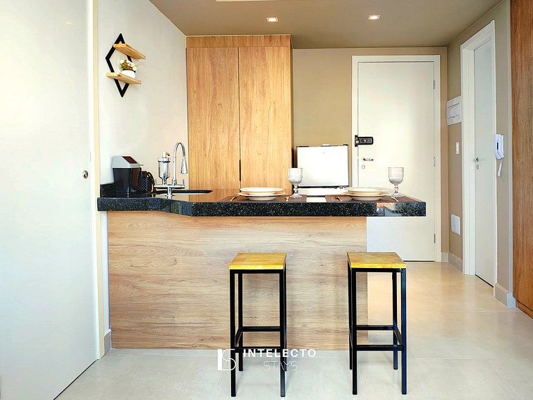 Ap 202 • Central, Pisc jacuzzi, Academia, Ar Cond.