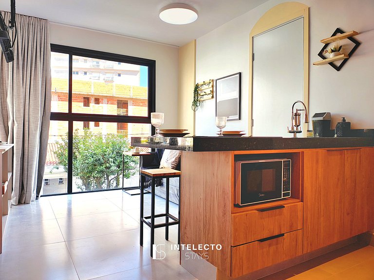 Ap 202 • Central, Pisc jacuzzi, Academia, Ar Cond.