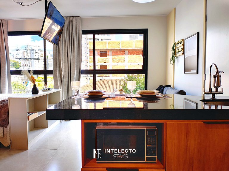 Ap 202 • Central, Pisc jacuzzi, Academia, Ar Cond.