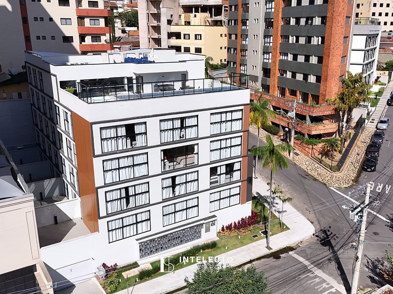 Ap 411• Central, Piscina, Academia, Ar Cond.