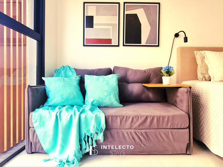 Ap 410 • Central, Piscina, Academia, Ar Cond.