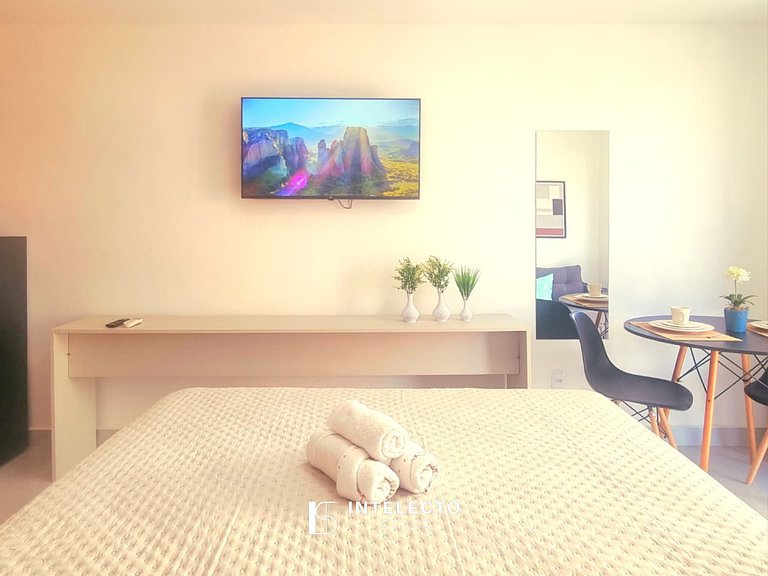 Ap 410 • Central, Piscina, Academia, Ar Cond.