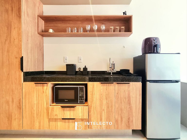 Ap 410 • Central, Piscina, Academia, Ar Cond.