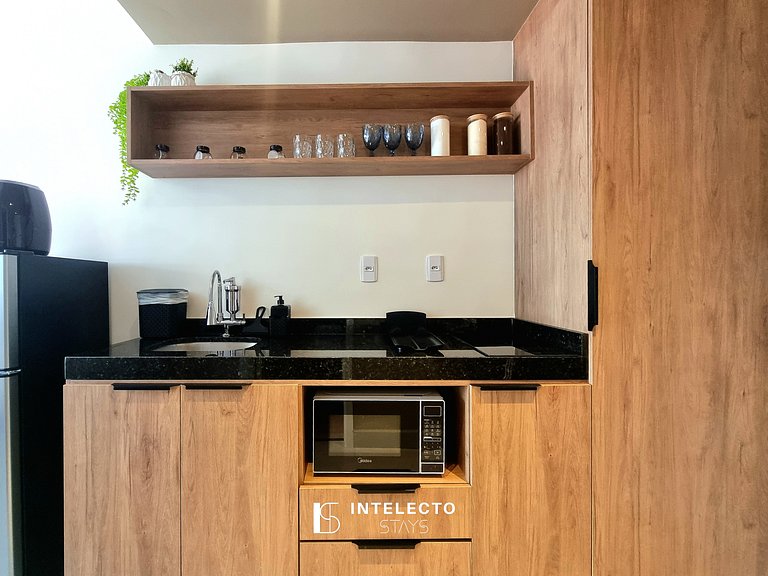 Ap 413 • Central, Piscina, Academia, Ar Cond.