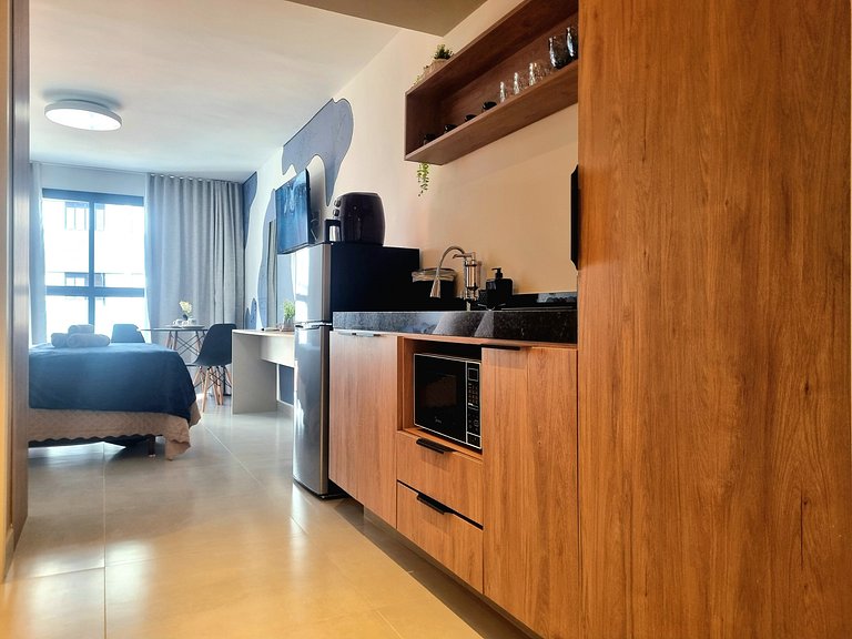 Ap 413 • Central, Piscina, Academia, Ar Cond.