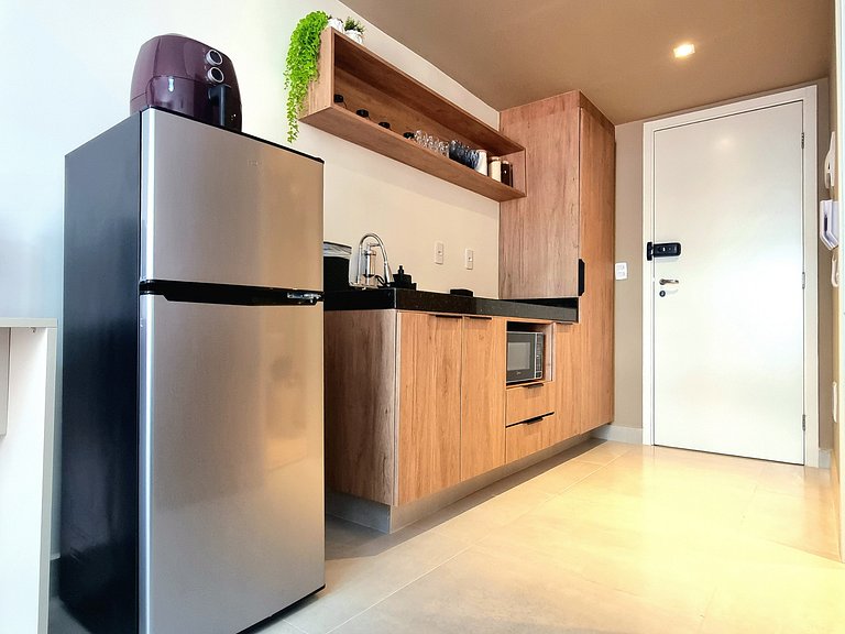 Ap 413 • Central, Piscina, Academia, Ar Cond.