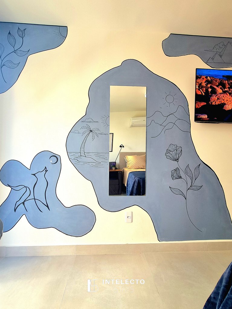 Ap 413 • Central, Piscina, Academia, Ar Cond.