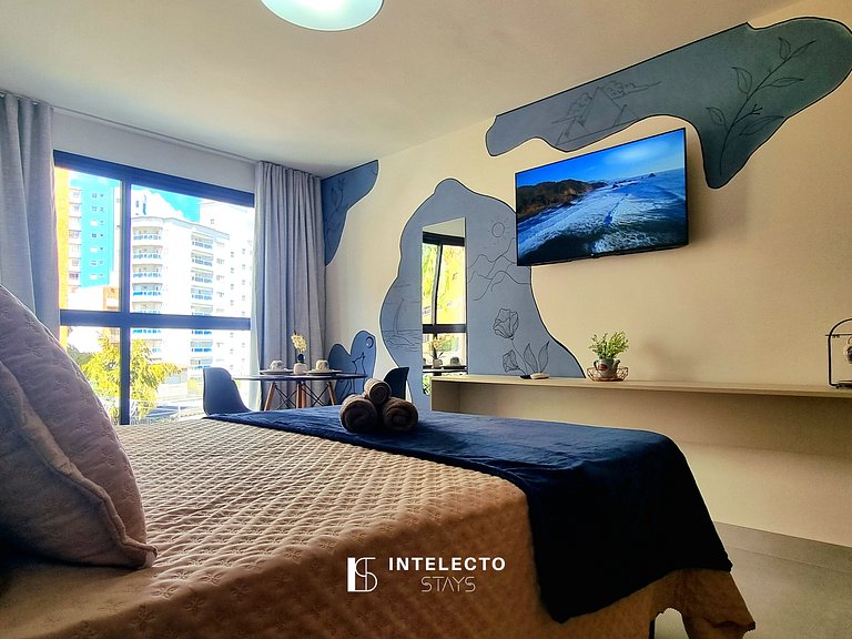 Ap 413 • Central, Piscina, Academia, Ar Cond.