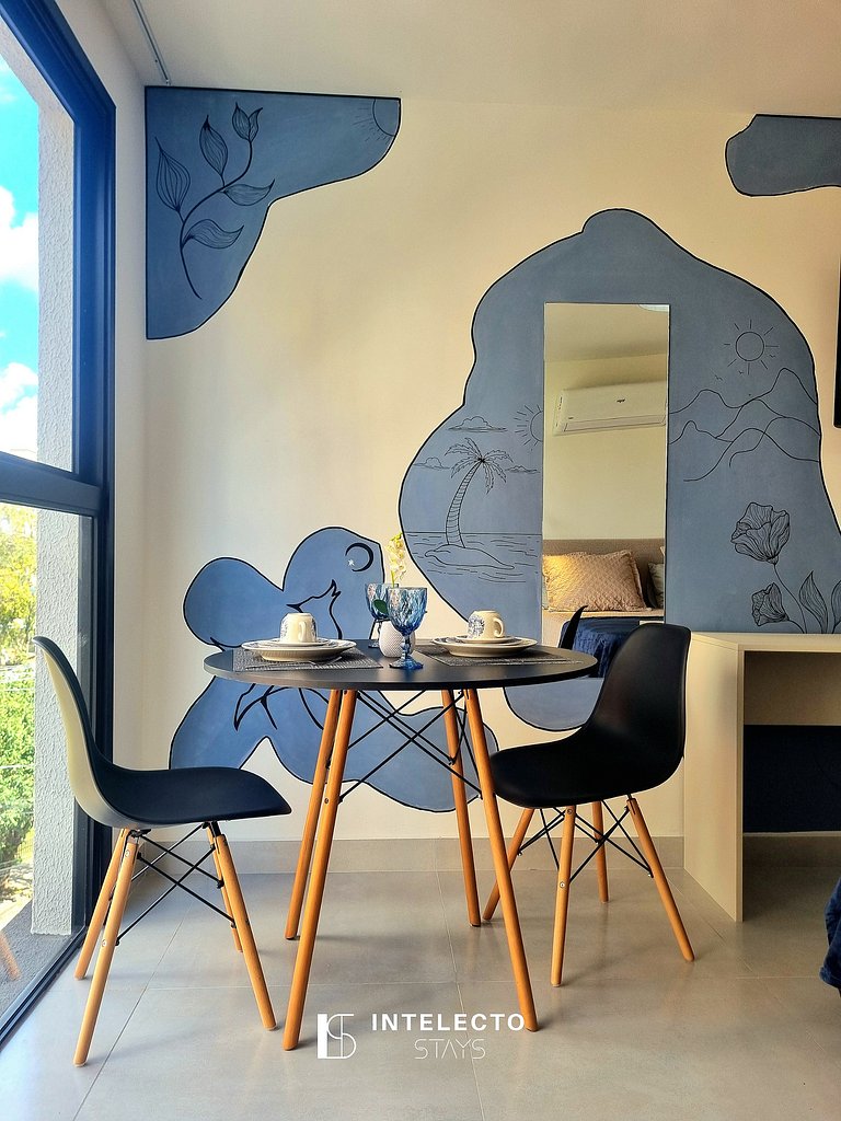 Ap 413 • Central, Piscina, Academia, Ar Cond.