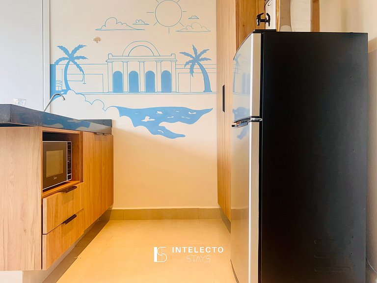 Ap 402 • Central, Piscina, Academia, Ar Cond.