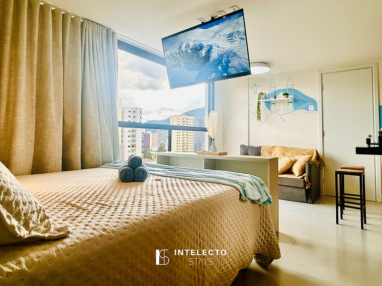 Ap 402 • Central, Piscina, Academia, Ar Cond.