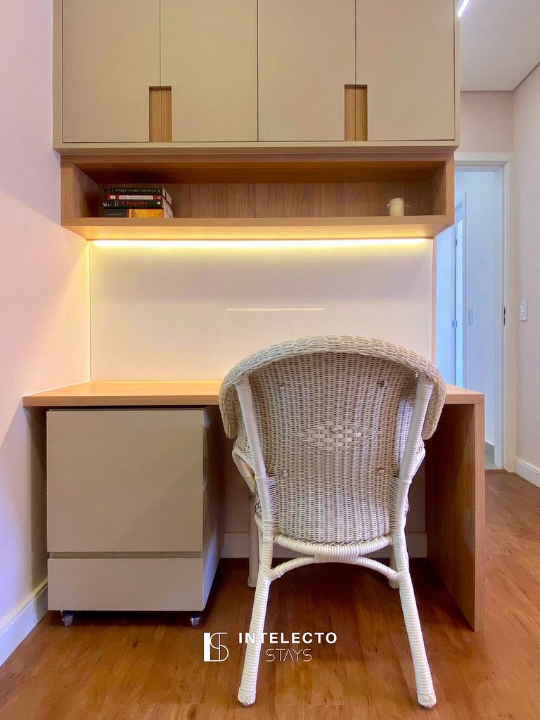 61- Luxo | Banheira de imersão | 3 suítes | Centro