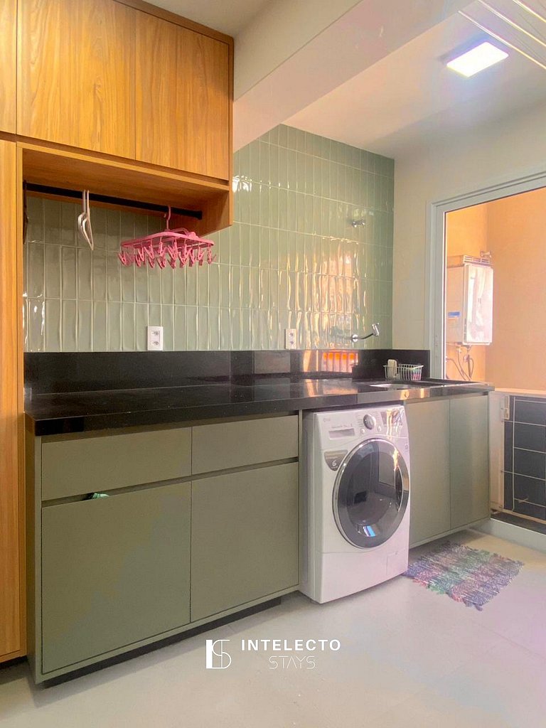 61- Luxo | Banheira de imersão | 3 suítes | Centro