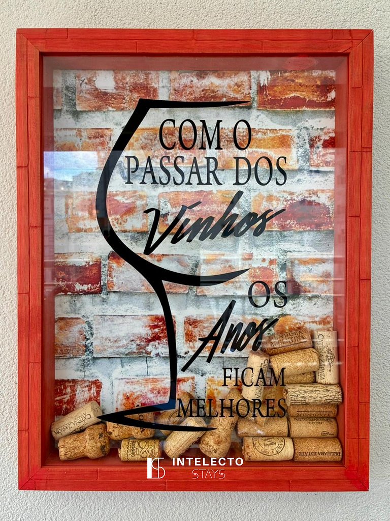 61- Luxo | Banheira de imersão | 3 suítes | Centro