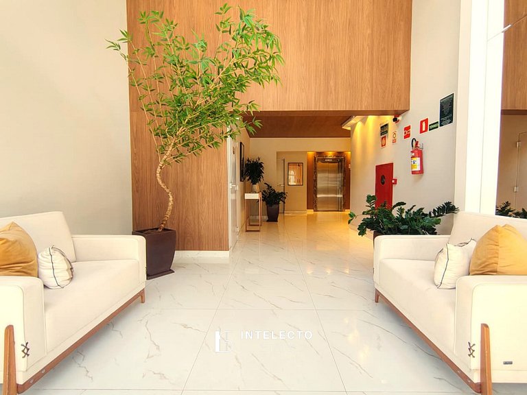 61- Luxo | Banheira de imersão | 3 suítes | Centro