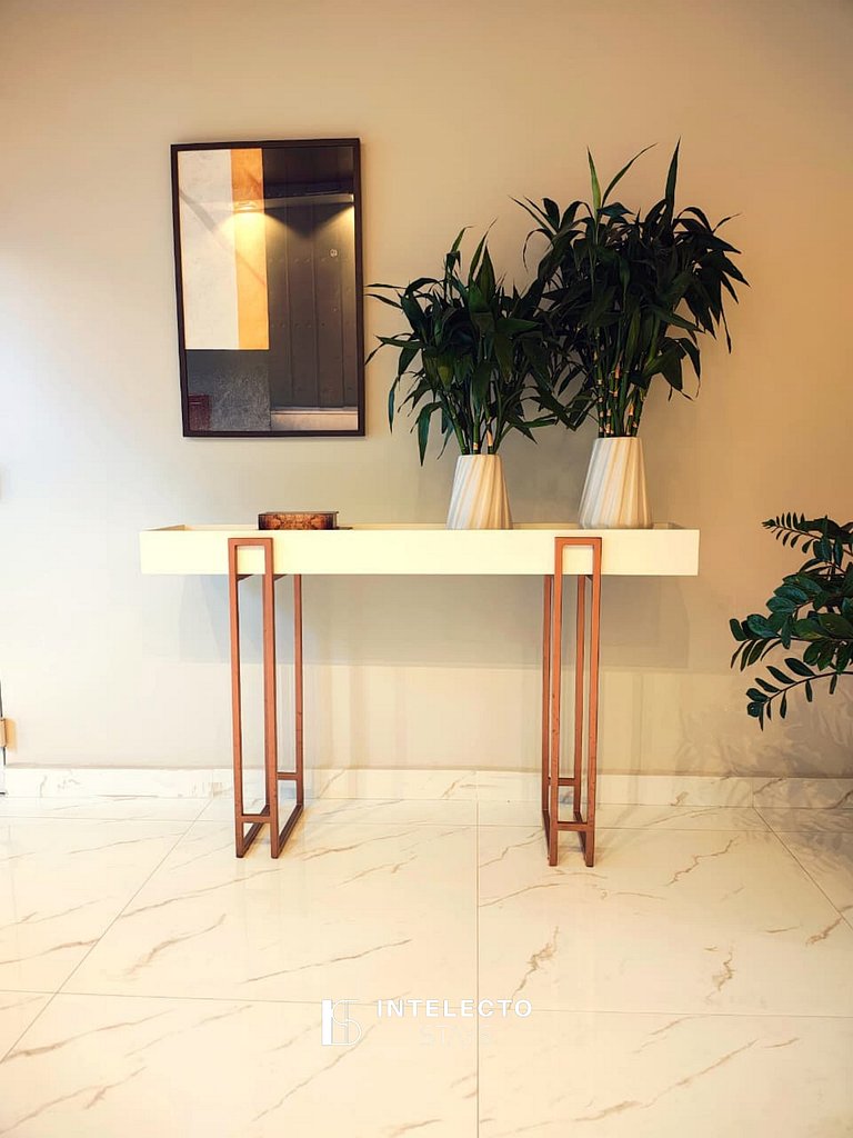 61- Luxo | Banheira de imersão | 3 suítes | Centro