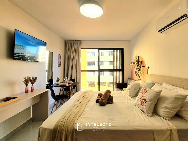 Ap512 • Central, Piscina, Acad., Ar Cond., Rooftop