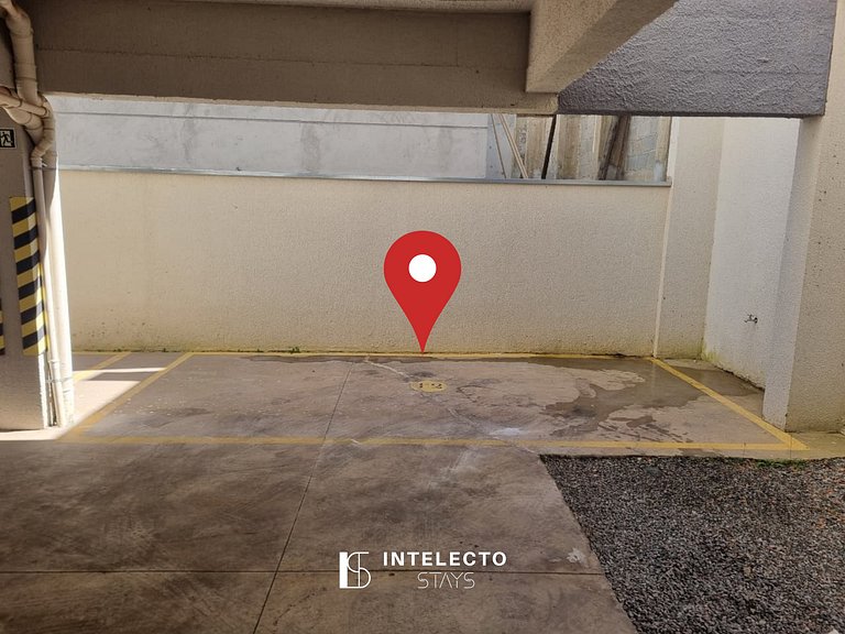 Apê perto da PUC c/ garagem, Wi-Fi e lava e seca