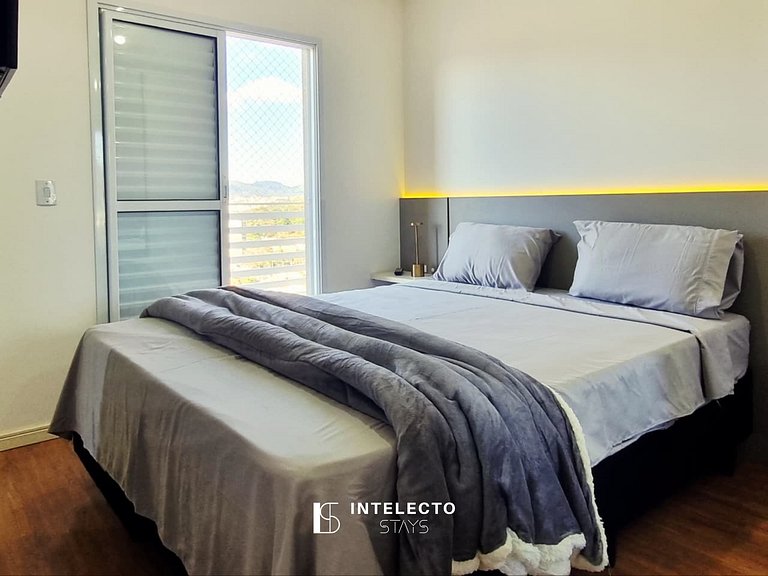 Apê903. Vista incrível, varanda gourmet, piscina