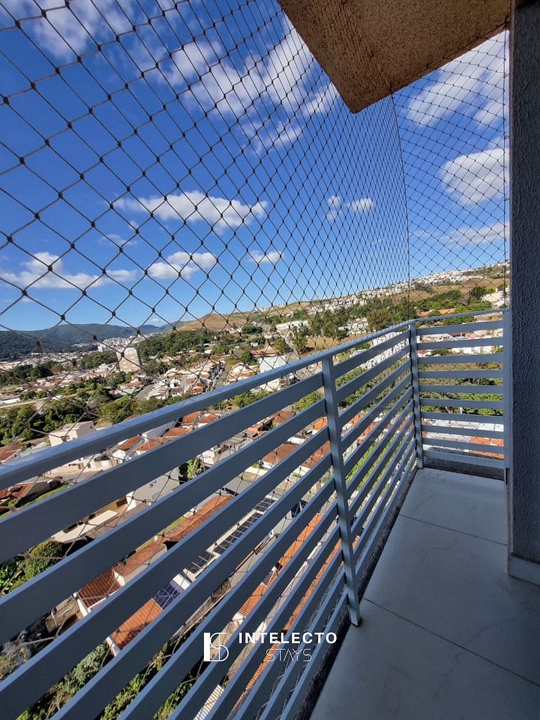 Apê903. Vista incrível, varanda gourmet, piscina