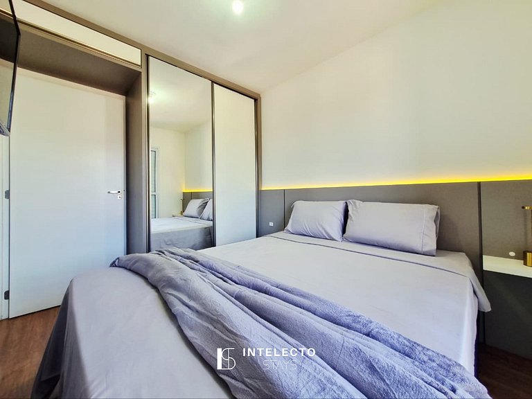 Apê903. Vista incrível, varanda gourmet, piscina