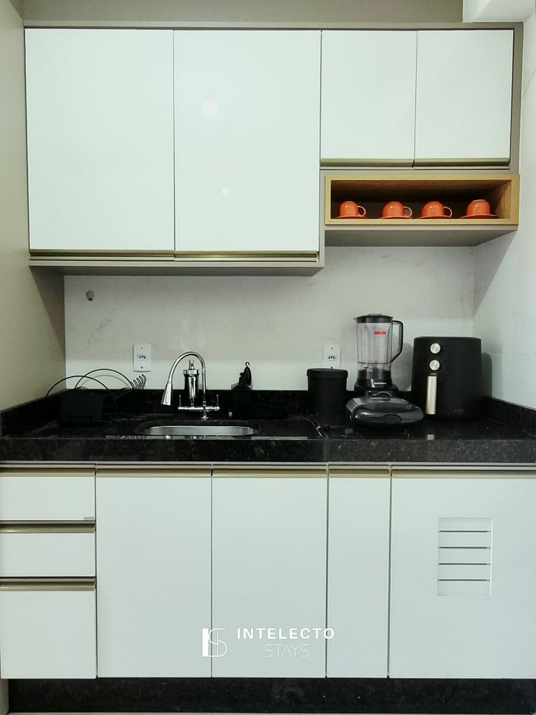 Apê903. Vista incrível, varanda gourmet, piscina