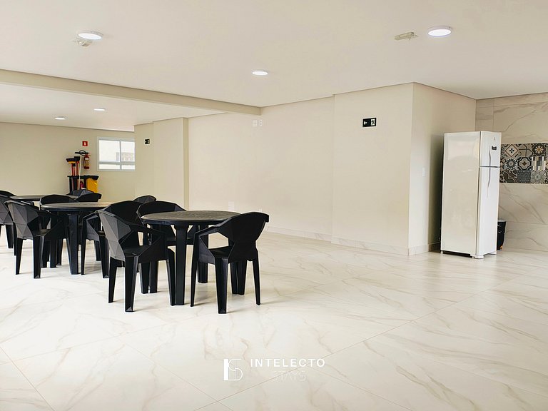 Apê c/Fliperama,Lava e Seca,Garagem,prox Shopping